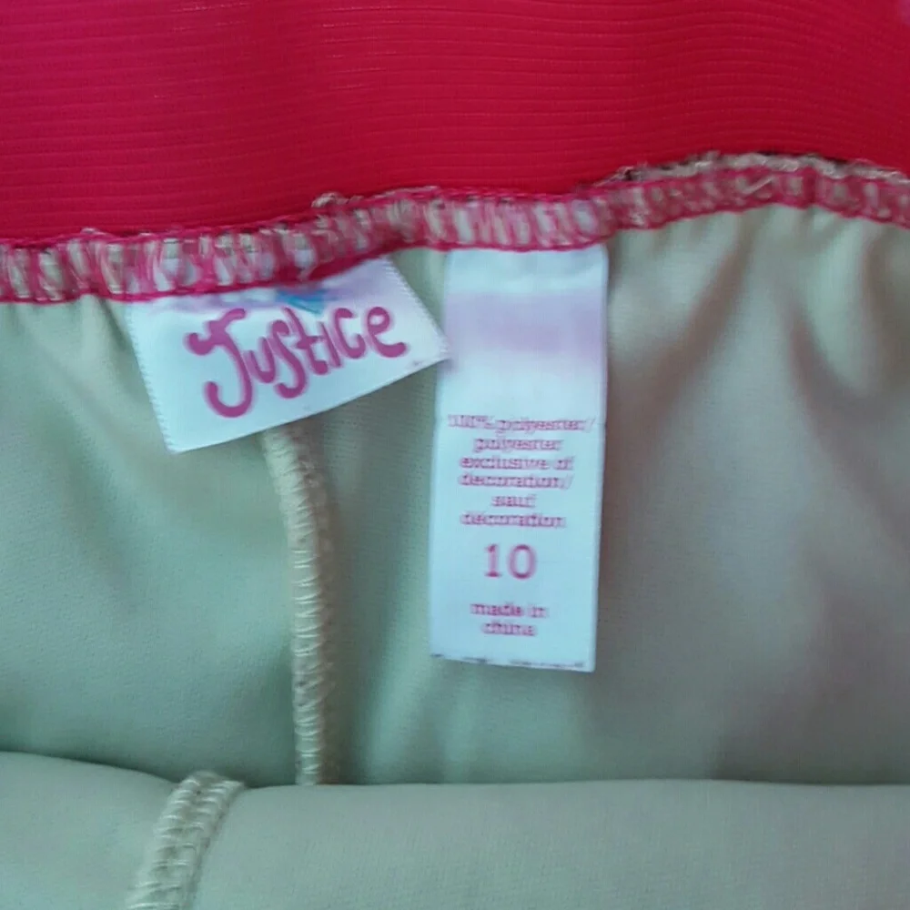 Justice girls skirt